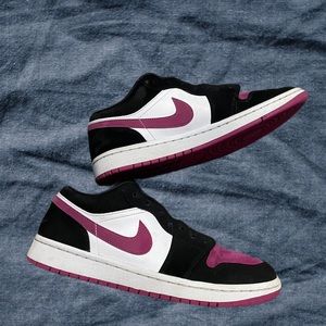 Women's Air Jordan 1 Low 'Black Cactus Flower' 2020